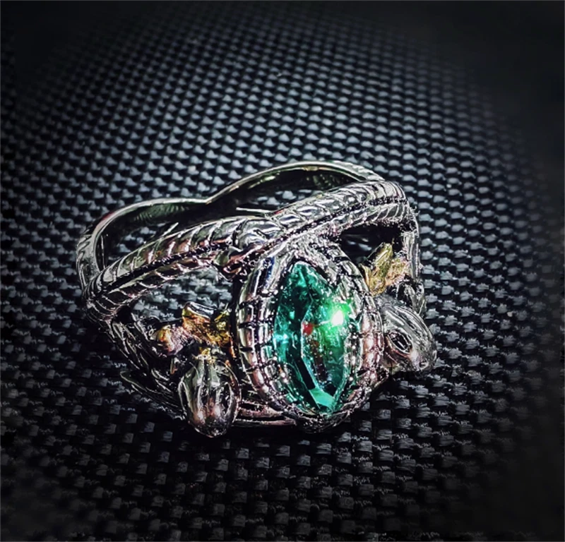 Lord of the Rings Aragorn's Ring of Barahir Ring Brass Fashion Jewelry COS Props